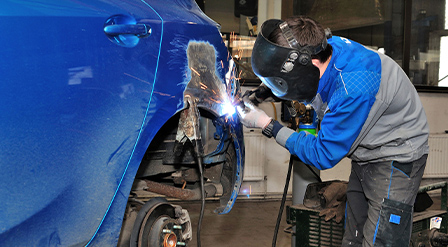 Working | Accurate Auto Body Inc